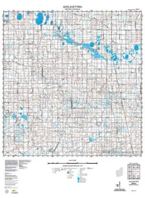 2335-3 Quelagetting Topographic Map by Landgate (2015)