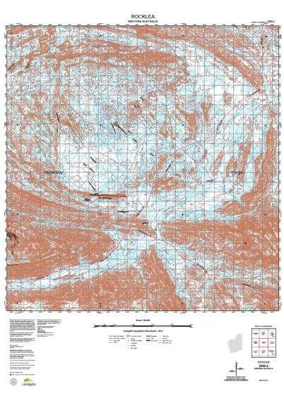 2352-2 Rocklea Topographic Map by Landgate (2015)