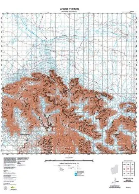 2354-2 Mount Pyrton Topographic Map by Landgate (2015)