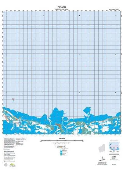 2356-1 Picard Topographic Map by Landgate (2015)
