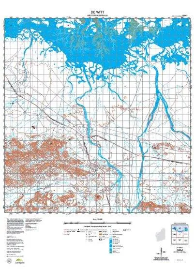 2356-2 De Witt Topographic Map by Landgate (2015)
