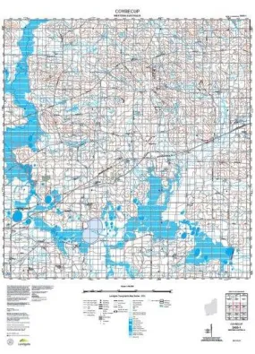 2430-1 Coyrecup Topographic Map by Landgate (2015)