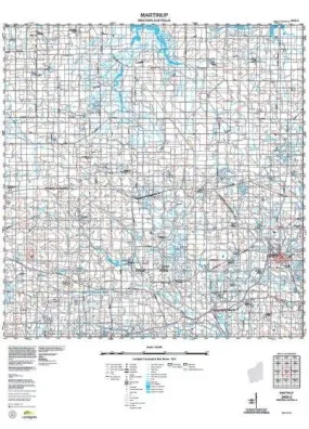 2430-2 Martinup Topographic Map by Landgate (2015)