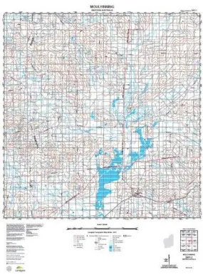 2431-1 Moulyinning Topographic Map by Landgate (2015)