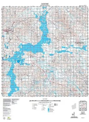 2431-2 Datatine Topographic Map by Landgate (2015)