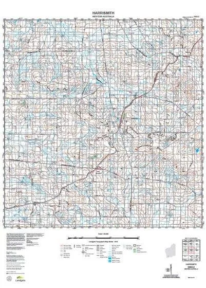 2432-2 Harrismith Topographic Map by Landgate (2015)