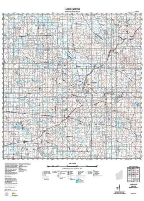 2432-2 Harrismith Topographic Map by Landgate (2015)