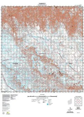 2454-4 Tambrey Topographic Map by Landgate (2015)