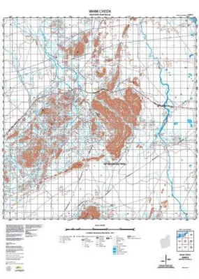 2456-2 Whim Creek Topographic Map by Landgate (2015)