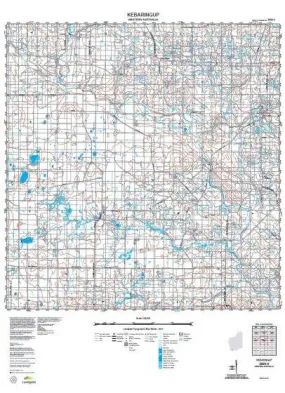 2529-4 Kebaringup Topographic Map by Landgate (2015)