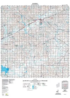 2530-4 Nyabing Topographic Map by Landgate (2015)