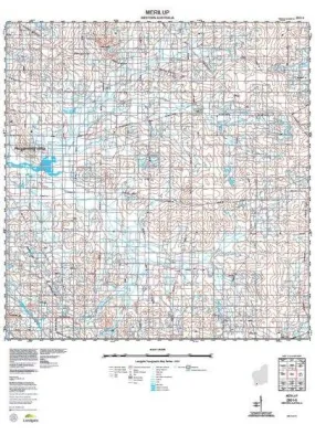 2531-3 Merilup Topographic Map by Landgate (2015)