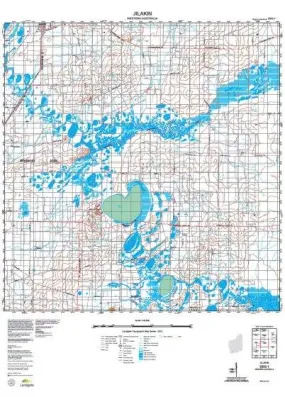 2532-1 Jilakin Topographic Map by Landgate (2015)