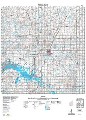 2534-3 Bruce Rock Topographic Map by Landgate (2015)