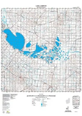 2535-1 Lake Campion Topographic Map by Landgate (2015)