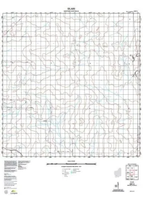 2537-2 Blain Topographic Map by Landgate (2015)