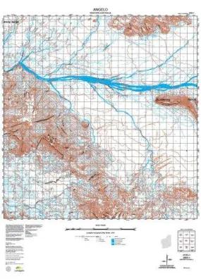 2550-1 Angelo Topographic Map by Landgate (2015)