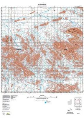 2551-2 Kooinana Topographic Map by Landgate (2015)