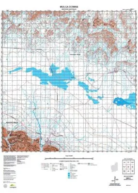 2553-1 Mulga Downs Topographic Map by Landgate (2015)
