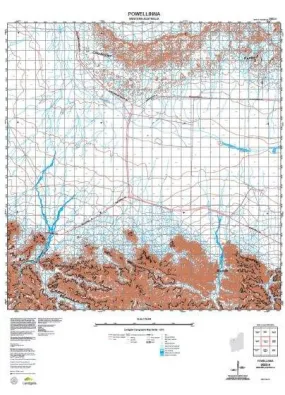 2553-4 Powellinna Topographic Map by Landgate (2015)