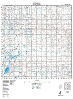 2630-1 Cairlocup Topographic Map by Landgate (2015)