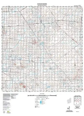 2634-2 Borayukkin Topographic Map by Landgate (2015)