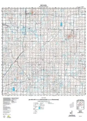 2634-3 Wogarl Topographic Map by Landgate (2015)