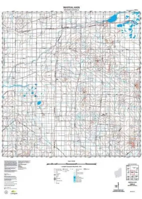 2635-4 Warralakin Topographic Map by Landgate (2015)