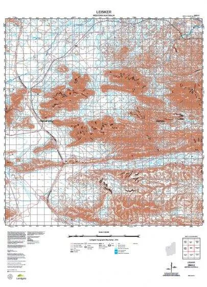 2652-2 Leisker Topographic Map by Landgate (2015)