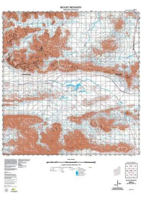 2652-3 Mount Meharry Topographic Map by Landgate (2015)