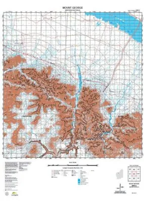2653-3 Mount George Topographic Map by Landgate (2015)