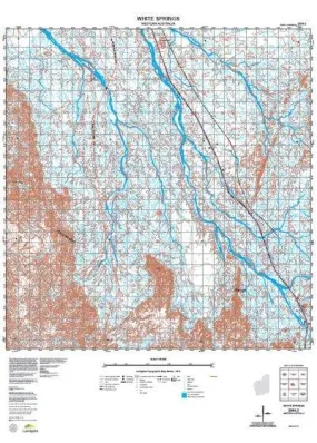 2654-2 White Springs Topographic Map by Landgate (2015)