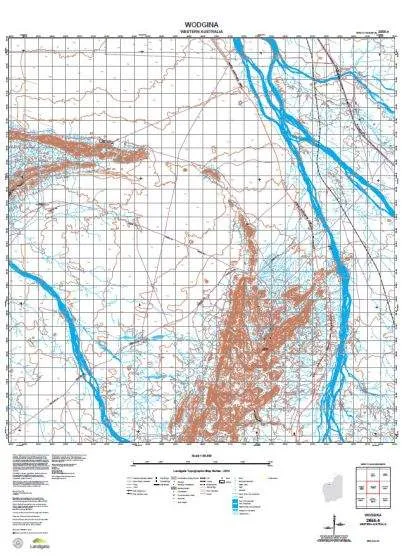 2655-4 Wodgina Topographic Map by Landgate (2015)