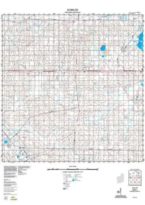 2731-1 Bowler Topographic Map by Landgate (2015)