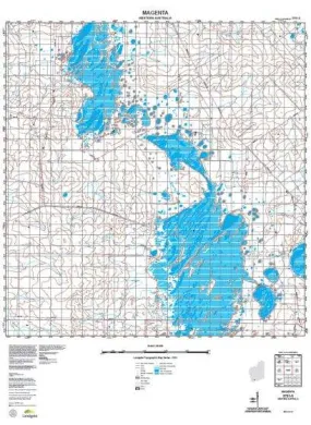 2731-3 Magenta Topographic Map by Landgate (2015)
