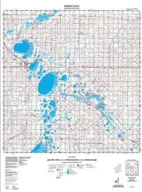 2731-4 Newdegate Topographic Map by Landgate (2015)