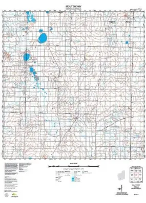 2734-4 Moltthomy Topographic Map by Landgate (2015)
