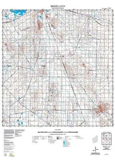 2735-2 Marvel Loch Topographic Map by Landgate (2015)