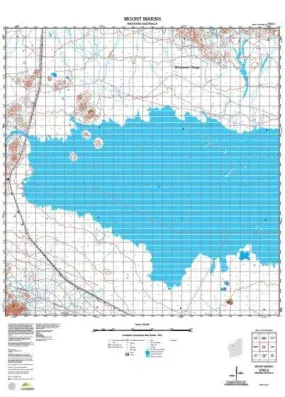 2753-3 Mount Marsh Topographic Map by Landgate (2015)