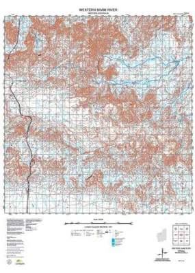 2753-4 Western Shaw River Topographic Map by Landgate (2015)