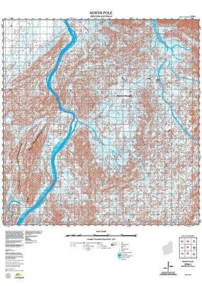 2755-1 North Pole Topographic Map by Landgate (2015)