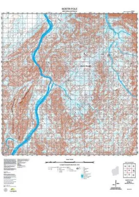 2755-1 North Pole Topographic Map by Landgate (2015)