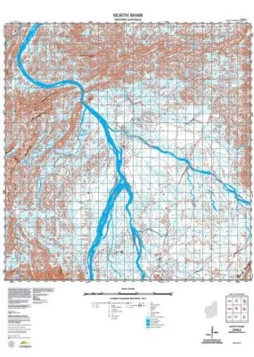2755-2 North Shaw Topographic Map by Landgate (2015)
