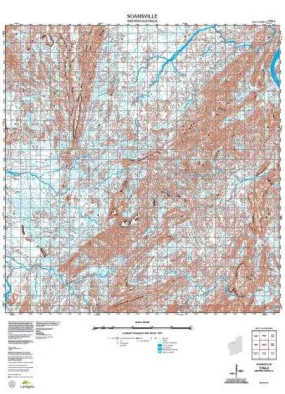 2755-3 Soansville Topographic Map by Landgate (2015)