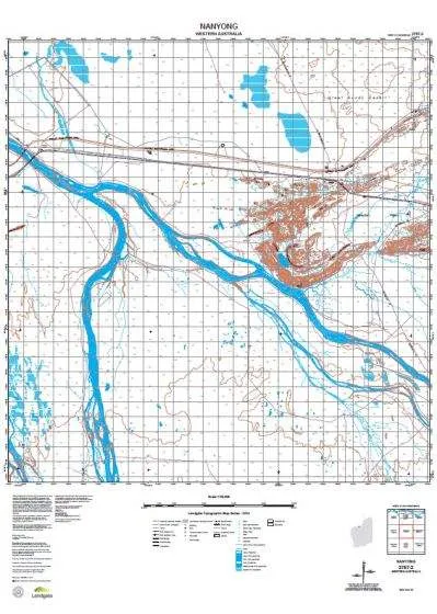 2757-2 Nanyong Topographic Map by Landgate (2015)