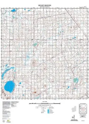 2831-1 Mount Madden Topographic Map by Landgate (2015)