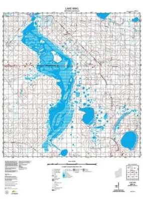 2831-4 Lake King Topographic Map by Landgate (2015)