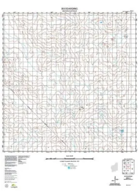 2834-1 Boodarding Topographic Map by Landgate (2015)