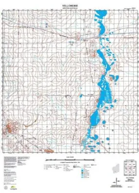 2835-3 Yellowdine Topographic Map by Landgate (2015)