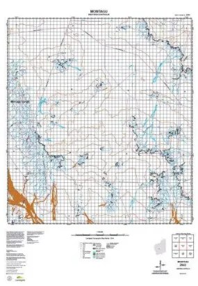2843 Montagu Topographic Map by Landgate (2015)